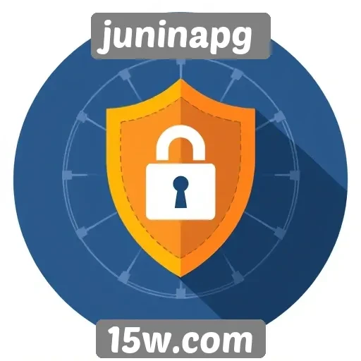Recursos de segurança e privacidade no site juninapg